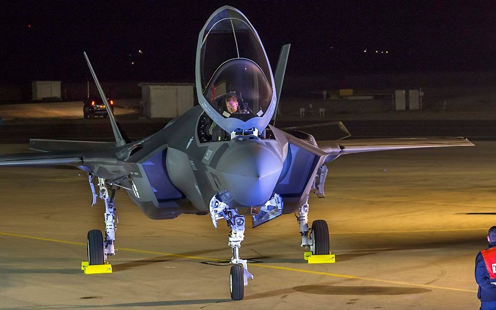 Een Israëlische F-35. beeld EPA