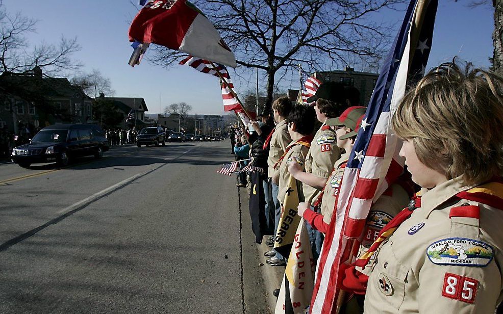 Scouts in Amerika. Foto EPA