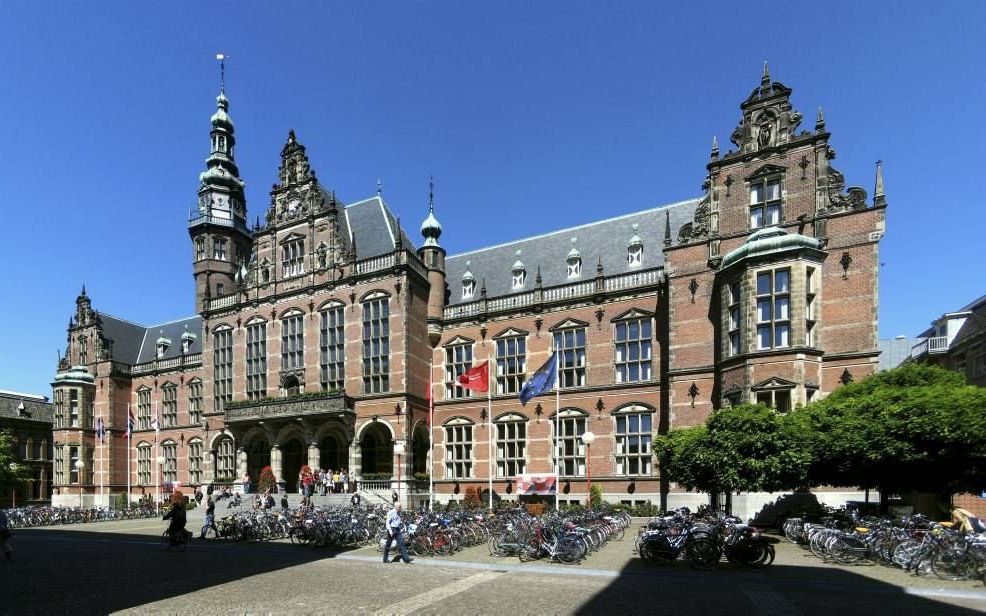 Gebouw van de Groninger Universiteit. beeld Wikimedia