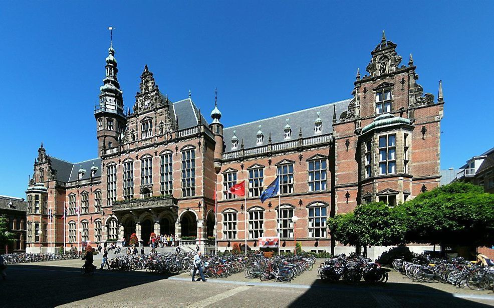 Het academiegebouw van de Rijksuniversiteit Groningen. beeld Rijksuniversiteit Groningen