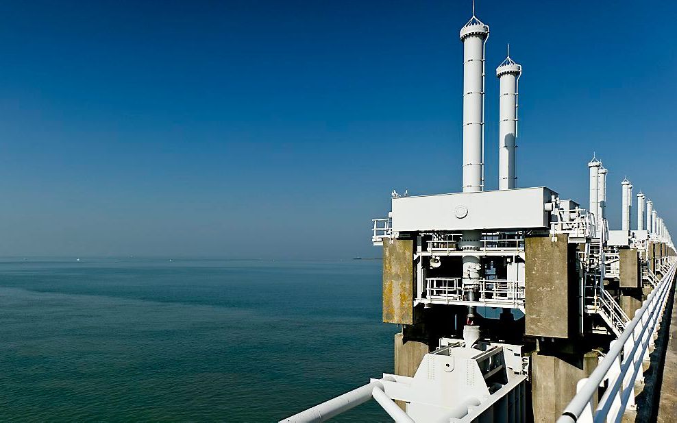 De Oosterscheldekering. Foto ANP