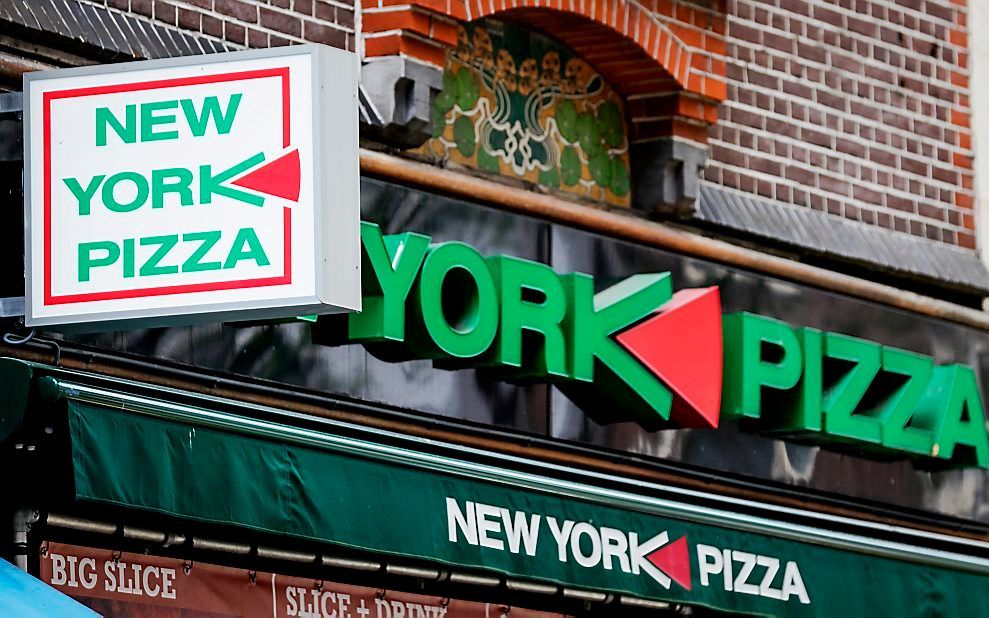 „De rechter beschouwde een nieuwe vestiging van New York Pizza in Amsterdam als een fastfoodrestaurant en niet als een (gewoon) restaurant.” beeld ANP, Robin van Lonkhuizen