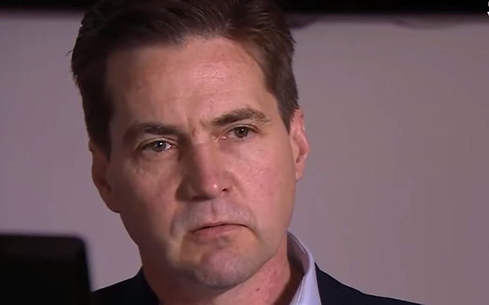 Craig Wright, de vermoedelijke bedenker van de bitcoin. beeld Youtube