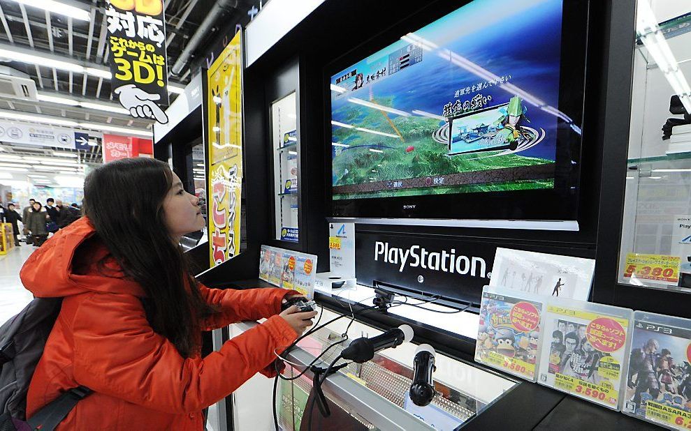 De Japanse elektronicagigant Sony heeft excuses aangeboden voor het laten weglekken van de persoonlijke gegevens van meer dan honderd miljoen gamers. Foto EPA