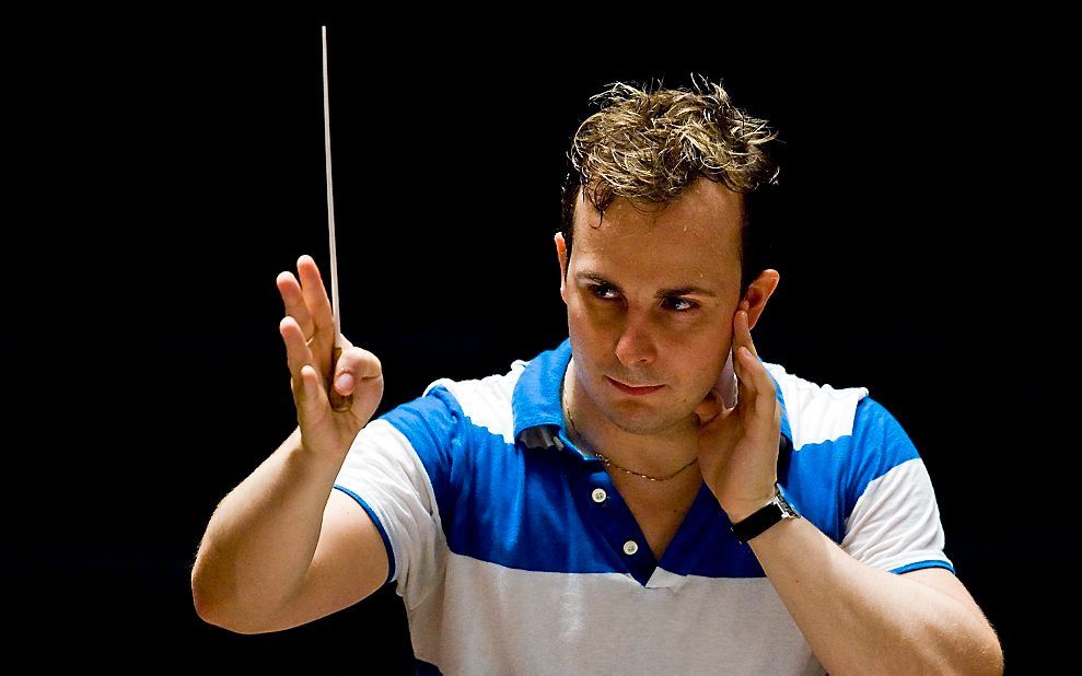 Chef-dirigent Yannick Nézet-Séguin van het Rotterdams Philharmonisch Orkest. Foto ANP