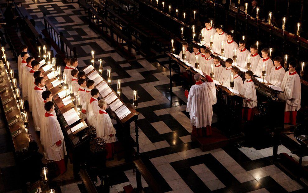 Choir of King’s College Cambridge. Foto Boston.com.