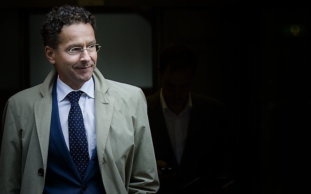 Minister Dijsselbloem. beeld ANP