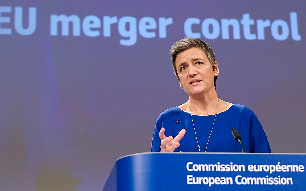 Margrethe Vestager. beeld EPA