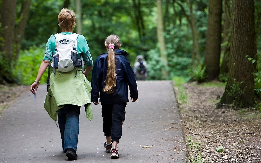 ‘Aantal deelnemers Avondvierdaagse loopt achteruit’. beeld ANP