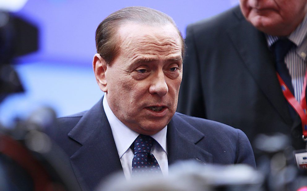 Premier Berlusconi.  Foto EPA