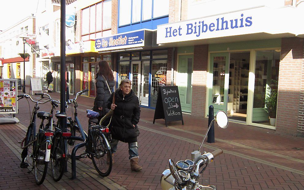 Het Bijbelhuis in Den Helder, waarvanuit evangelist Korving werkt. Foto Arie van de Pol