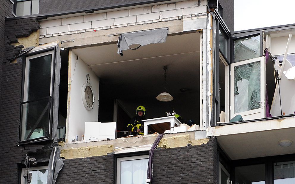 Explosie in appartement Roermond. Foto ANP