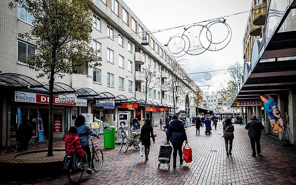 Winkelcentrum in de Bijlmer. beeld ANP