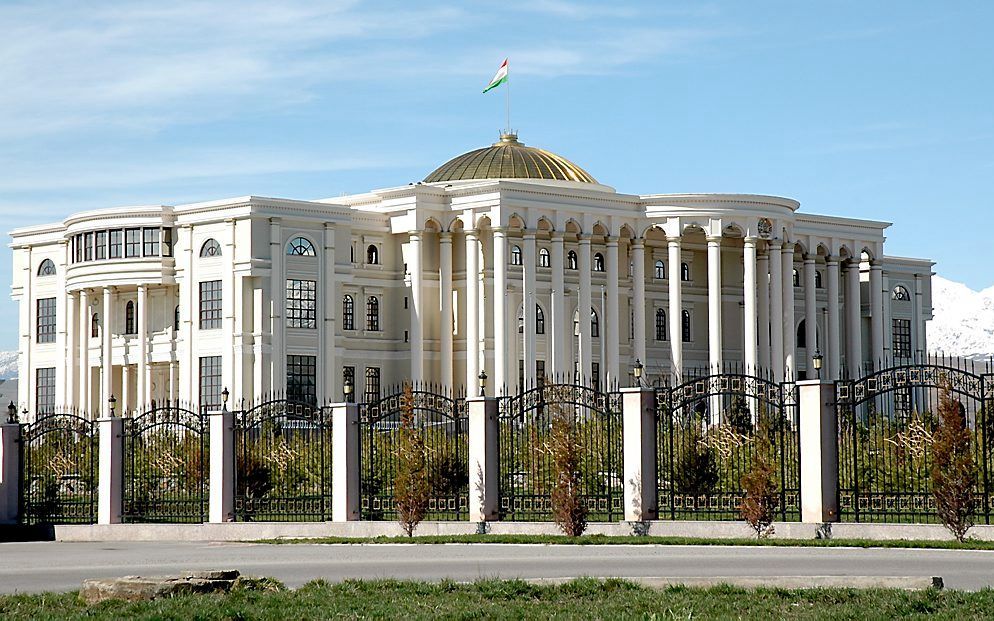 Presidentieel paleis in Tadzjikistan. Foto Wikimedia