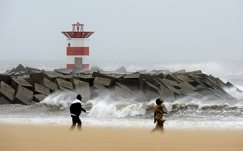 De herfststorm van afgelopen maandag heeft het leven gekost aan een derde slachtoffer. Een inwoner uit Harderwijk die onder een boom terecht kwam, is in de nacht van woensdag op  donderdag aan zijn verwondingen bezweken. beeld ANP