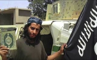 Abdelhamid Abaaoud, brein achter de terreuraanslaten in Parijs. beeld EPA