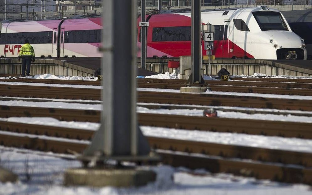 Fyra op het rangeerterrein Watergraafsmeer. Foto ANP