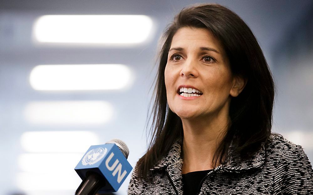 Nikki Haley. beeld EPA