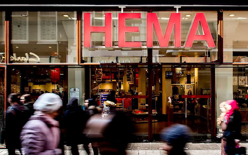 Een winkelfiliaal van HEMA. beeld ANP