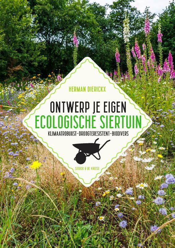 De cover van ”Ontwerp je eigen ecologische siertuin”.