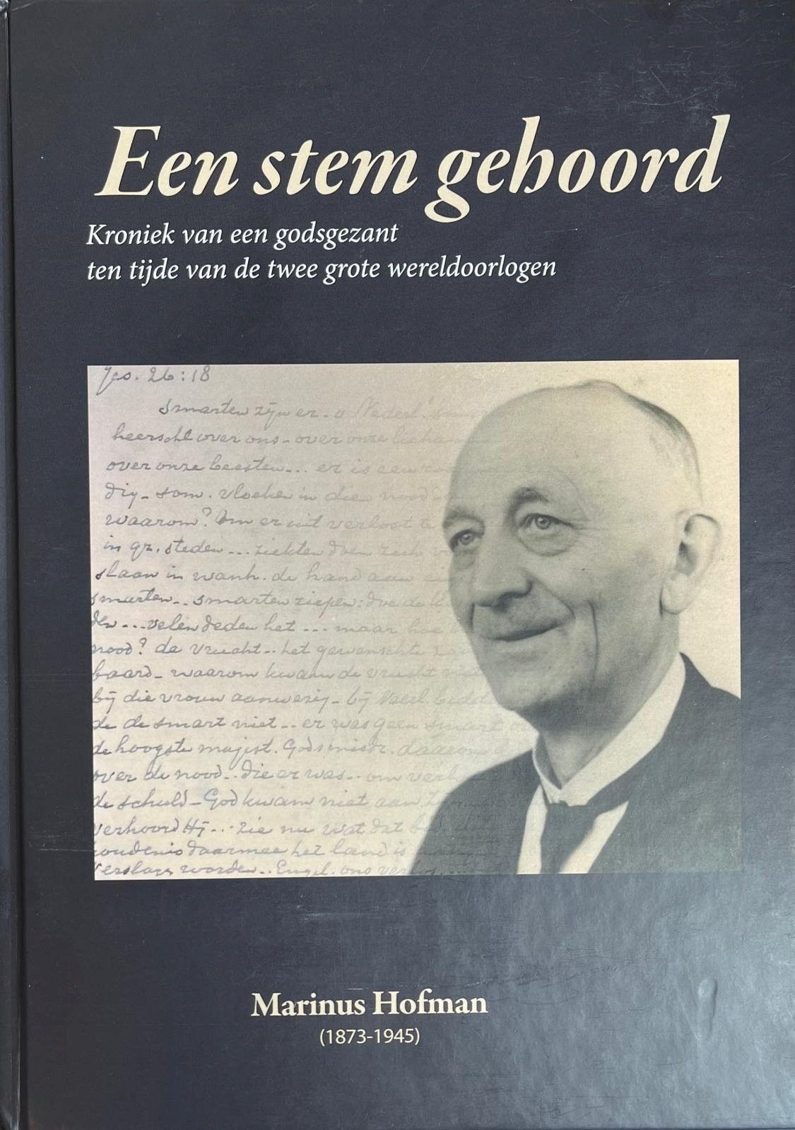Cover van een boek over een predikant.