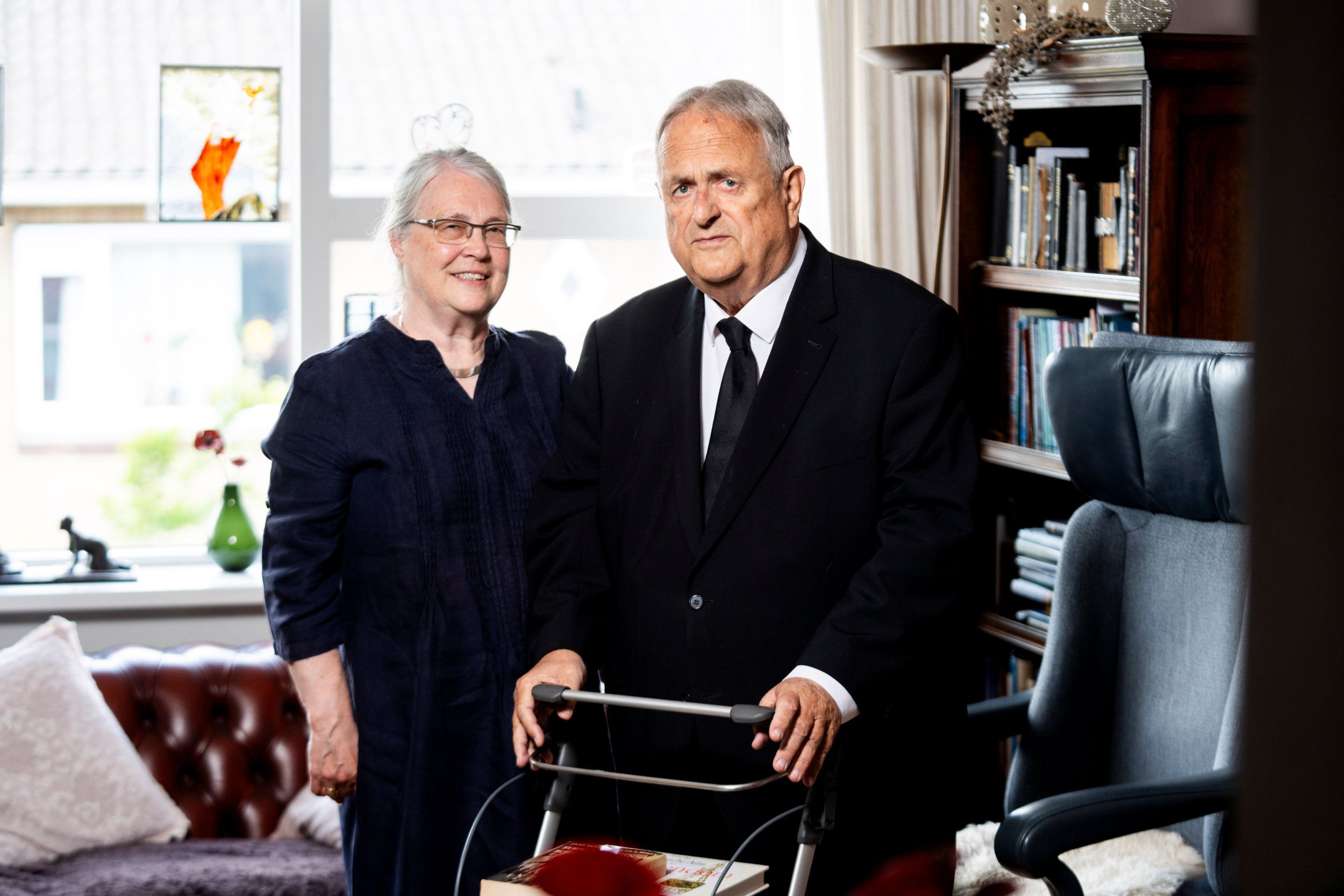 Zelfs dat ene kwartiertje spreken ging voor ds. Moerkerken (GG) niet