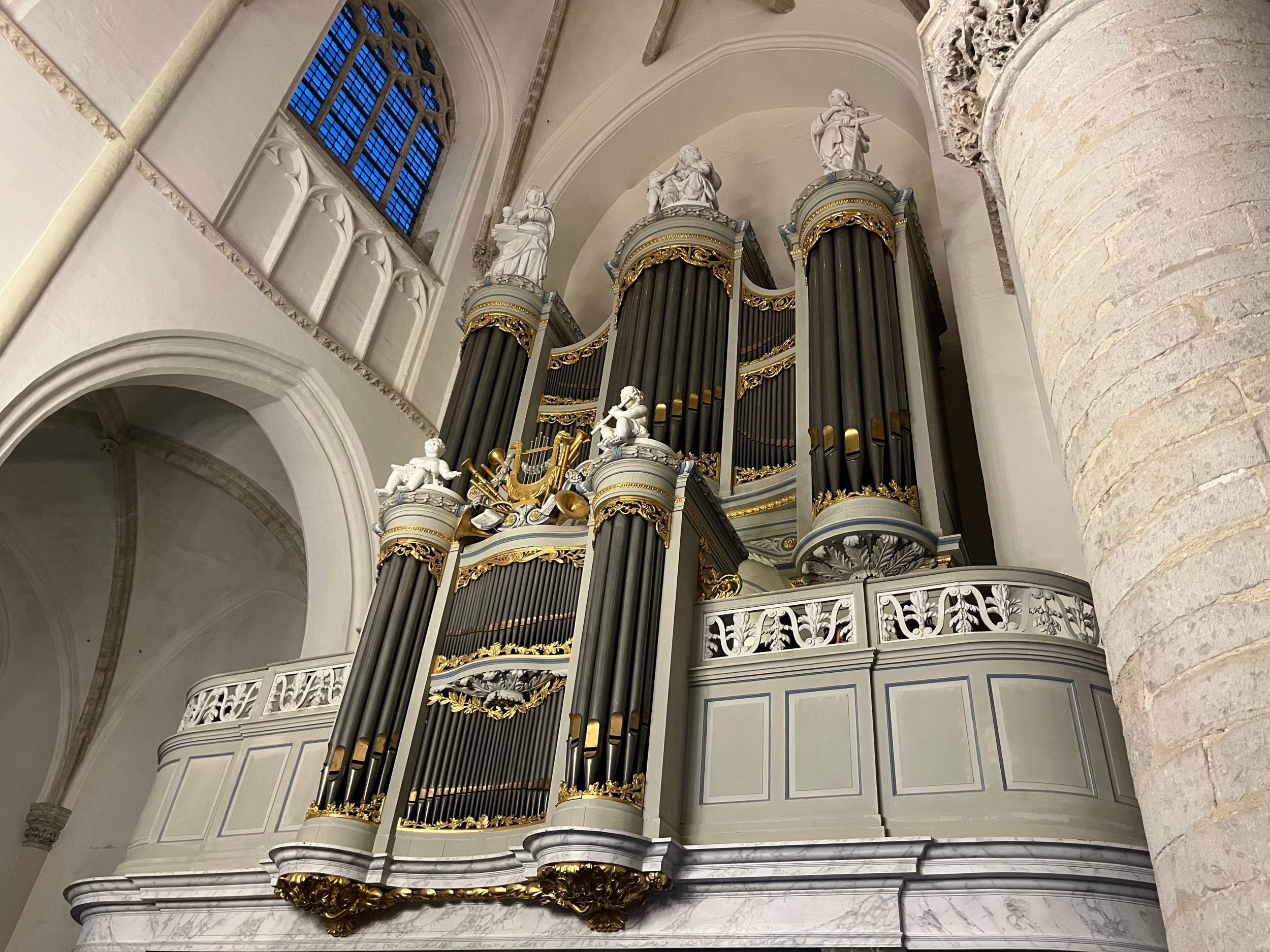 Aanbouw hervormde kerk Noorden, orgel Grote Kerk Tholen in restauratie