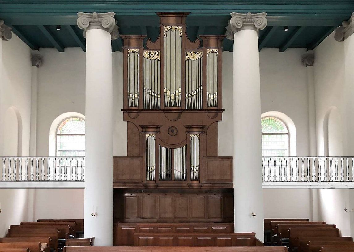 Actie voor „nieuw historisch orgel” Koepelkerk Renswoude