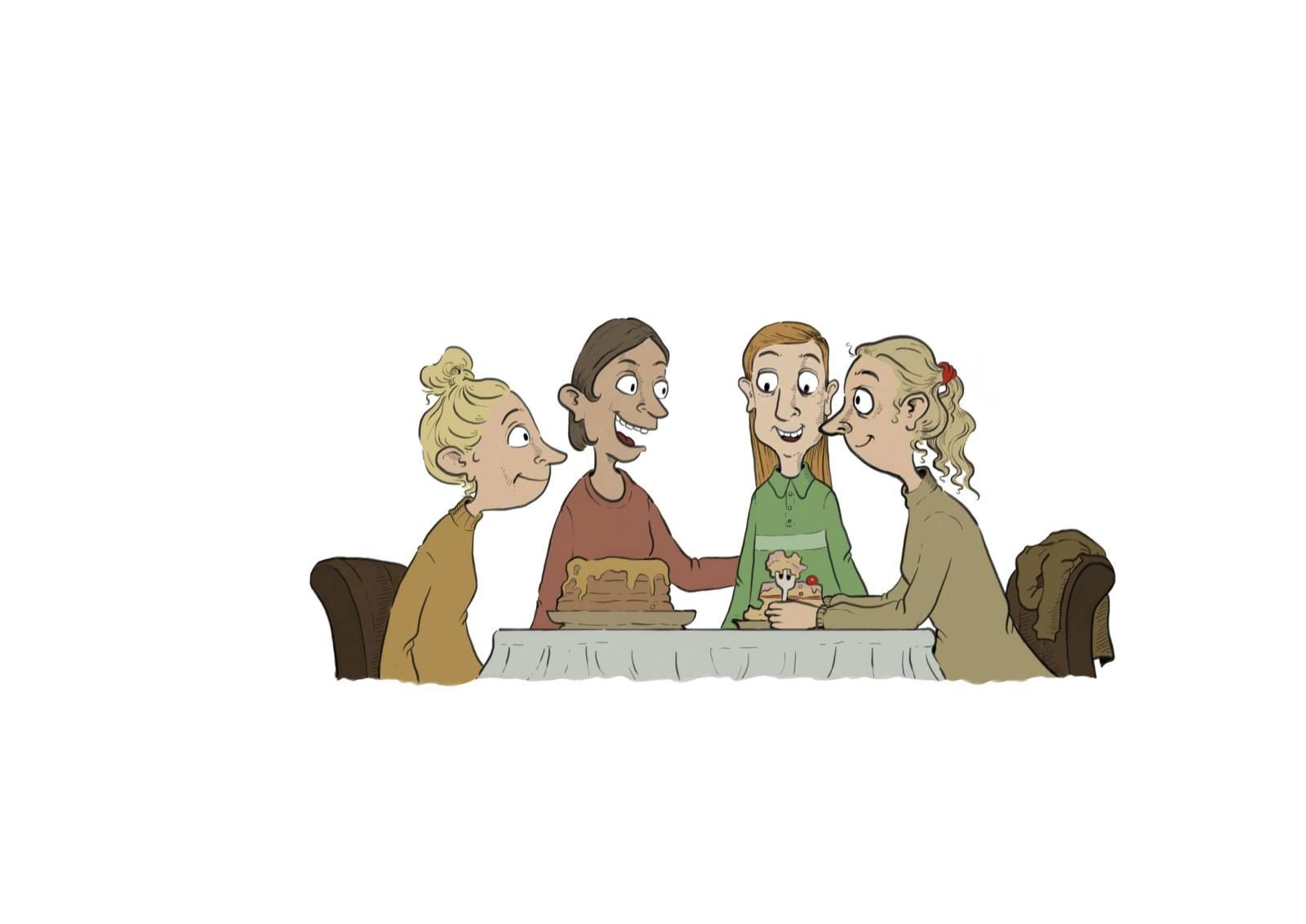 Heimwee naar samen om de tafel zitten
